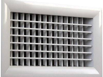 Grille double déflexion 3455831 300x150 mm
