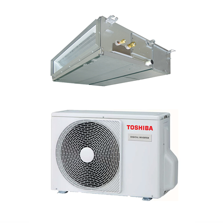 Climatisation gainable Compact Digital Inverter Série 1 R32 - Toshiba