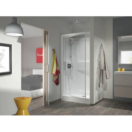 Kineprime Niche 100x80 cm - Cabine de douche Kinedo