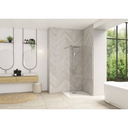 Paroi de douche Smart Design Solo Hauteur 198.3 cm - Kinedo