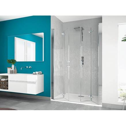 Porte de douche Smart Design S XXL sans seuil - Kinedo