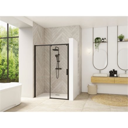 Porte de douche Smart Design C sans seuil ouverture à droite - Kinedo