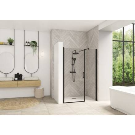 Porte de douche Smart Design Porte centrale sans seuil - Kinedo