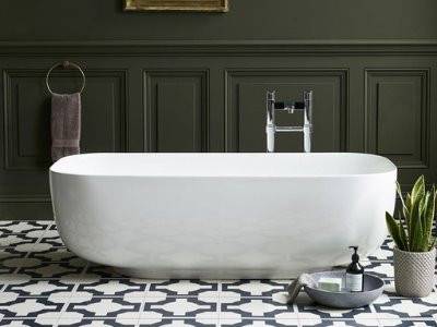 Baignoire ilot Uno N27CS 155x72,5 cm,  230 Litres