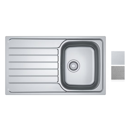 Spark inox ou inox-dekor SKX/SKL 611-86 - Evier Franke