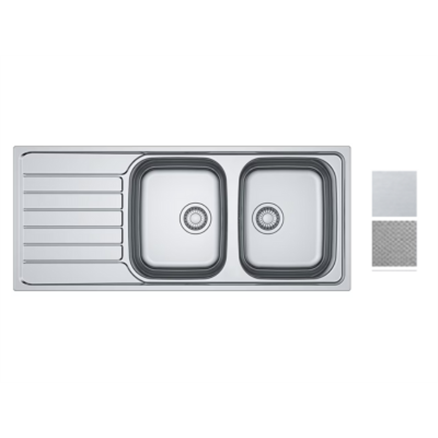 Spark Inox ou inox-dekor SKX/SKL 651 - Evier Franke