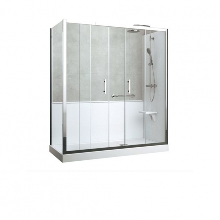 Douches en remplacement de baignoires