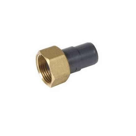 Raccord Fer-PVC pression écrou prisonnier