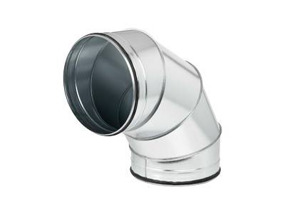 Coude 45° À secteur aluminium standard Ø500 mm