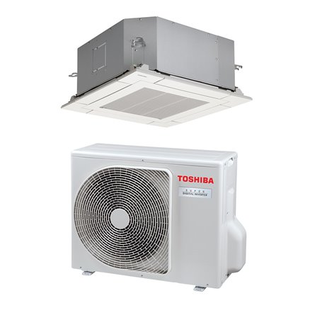 Climatiseur Cassette 4 voies 600x600 mm Super Digital Inverter - Toshiba