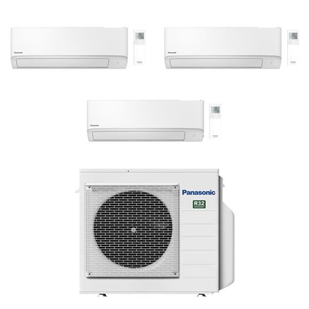 Climatiseur trisplit TZ Ultra-Compacte R32 - CU-3Z52TBE - Panasonic