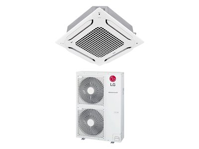 Climatiseur Cassette 4 voies Triphasée 10,8 kWatts R32