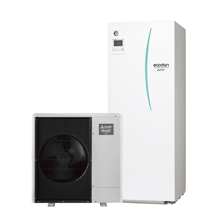 Ecodan Zubadan Silence Duo R32 - Pompe à chaleur air eau Mitsubishi Electric