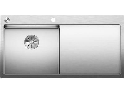 Evier Claron 5 S-IF Steelart 521625 Grande cuve Egouttoir à gauche