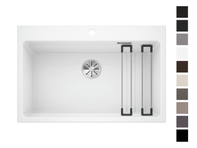 Evier Etagon 6  524543 600x510 mm Blanc