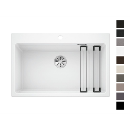 Etagon 6/8 Silgranit - Evier Blanco