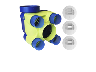 VMC hygroréglable Hydra 2 ST 18,3 W-Th-C groupe seul