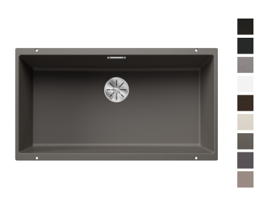 Evier Subline 320-U Silgranit 523406 350x460 mm Anthracite