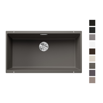 Subline U Silgranit Cuve simple - Evier Blanco
