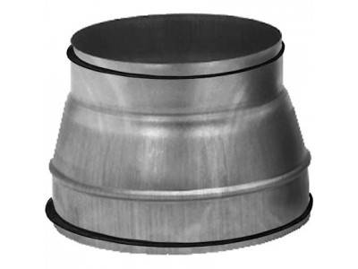 Réduction conique Ø125/80 mm sans joint