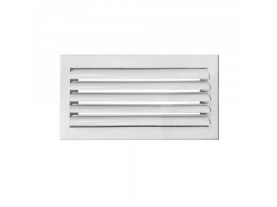 Grille à lames courbes 7937787 400 x 200 mm