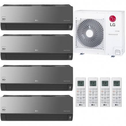 Climatiseur Quadri split Artcool Mirror R32 - MU5R30.U40 - LG