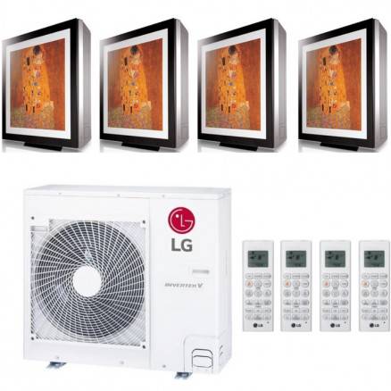 Climatiseur Quadri split Artcool Gallery R32 - MU5R30.U40 - LG