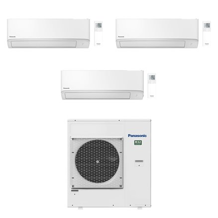 Climatiseur trisplit TZ Ultra-Compacte R32 - CU-4Z80TBE - Panasonic