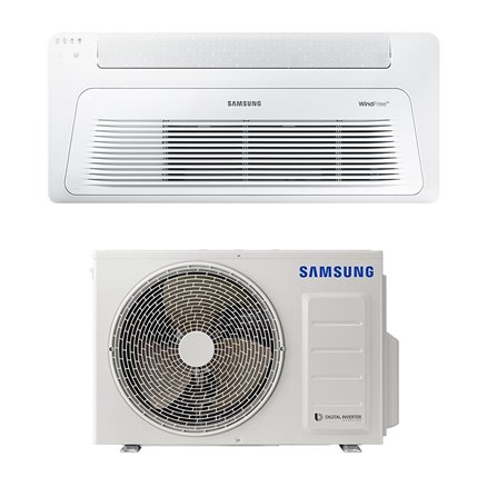Climatiseur cassette Samsung 1 voie WindFree R32 - 3,3 à 4 kWatts -  Samsung
