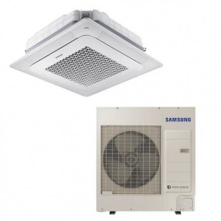 Climatiseur cassette Samsung 4 voies WindFree 900x900 mm R32 - 6 à 15,5 kWatts -  Samsung