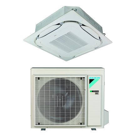 Climatiseur Cassette Round Flow R32 - 4,2 à 7 kWatts -  Daikin