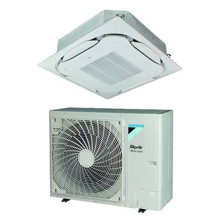 Climatiseur Cassette SkyAir Alpha-series R32 - 4 à 15,5 kWatts -  Daikin