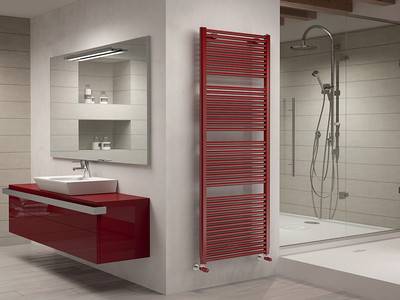 Sèche serviette eau chaude Novo 348 Watts, Robinetterie standard
