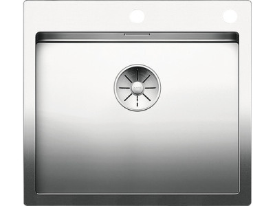 Evier Claron 400-IF/A Steelart 521632 Cuve simple 460x510 mm