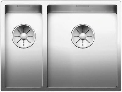 Evier Claron 340/180-U Steelart 521610 Grande cuve à droite