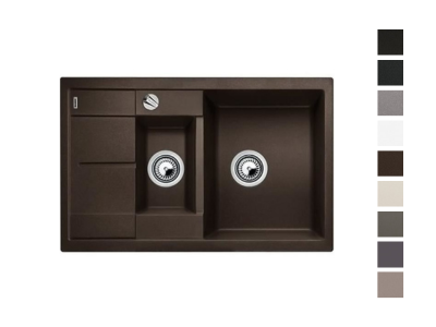 Evier Metra 6 S Compact  518876 Gris rocher 