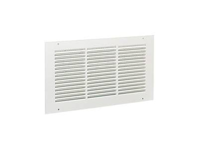 Grille de reprise à quadrillage fixe GRK blanc laqué 300x150 mm