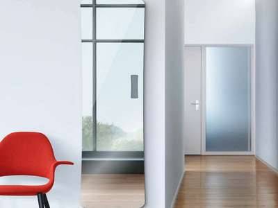 Sèche serviette électrique Folio Glass TFG 650 Watts, Blanc Brillant
