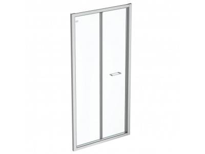 Porte de douche accès de face K9283EO Connect 2 70 cm profilés argent brillant