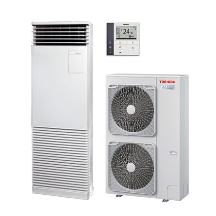 Climatiseur Armoire Super Digital Inverter R32 - 8 à 16 kWatts - Toshiba