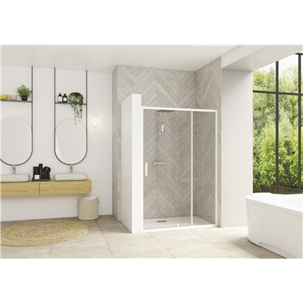 Porte de douche Smart Design P avec seuil - Kinedo