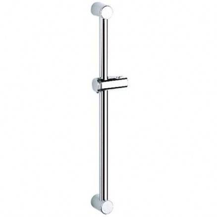 Barre de douche standard réglable fixation murale coloris chrome L