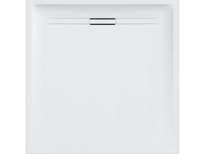 Receveur de douche Sestra carré 80x80 cm Gris