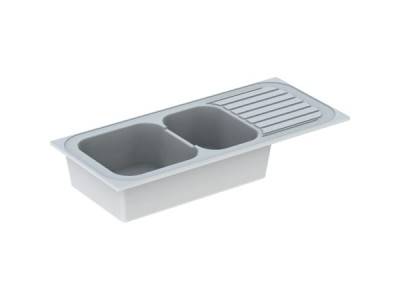 Evier Vallauris 00681000000 1 cuve blanc
