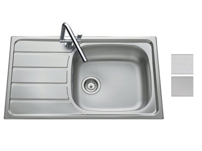 Rock EV45001 IL Inox Lisse 860x500 mm