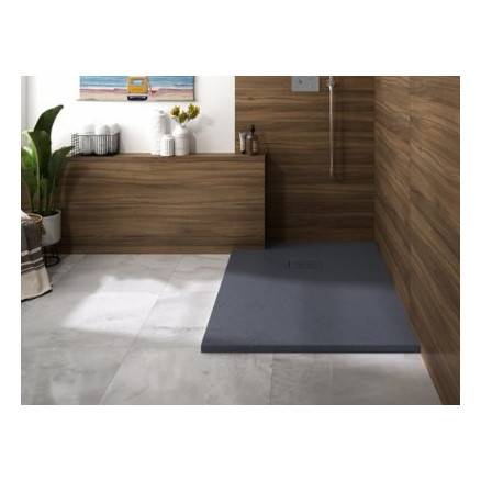 Receveur de douche Kinerock Evo Gris Anthracite