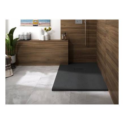 Receveur de douche Kinerock Evo Noir