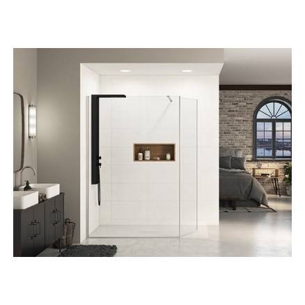 Paroi de douche Ekinox Duo Barre Droite réversible - Kinedo