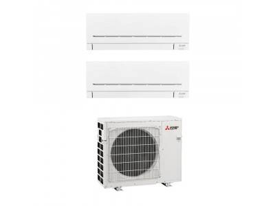 Compact MXZ-2F53VFHZ, Tailles 20 + 20 Blanc R32