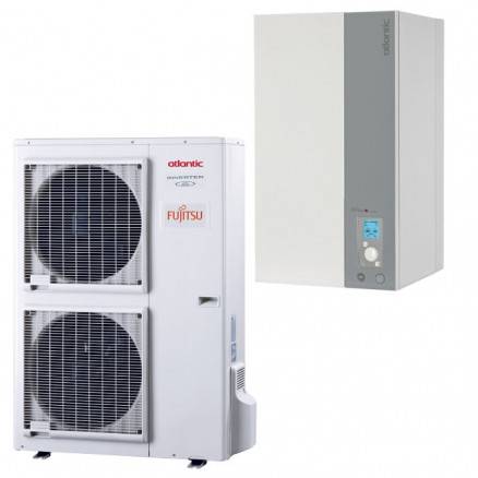Alféa Excellia HP AI TRI - Pompe à chaleur air eau Atlantic Fujitsu